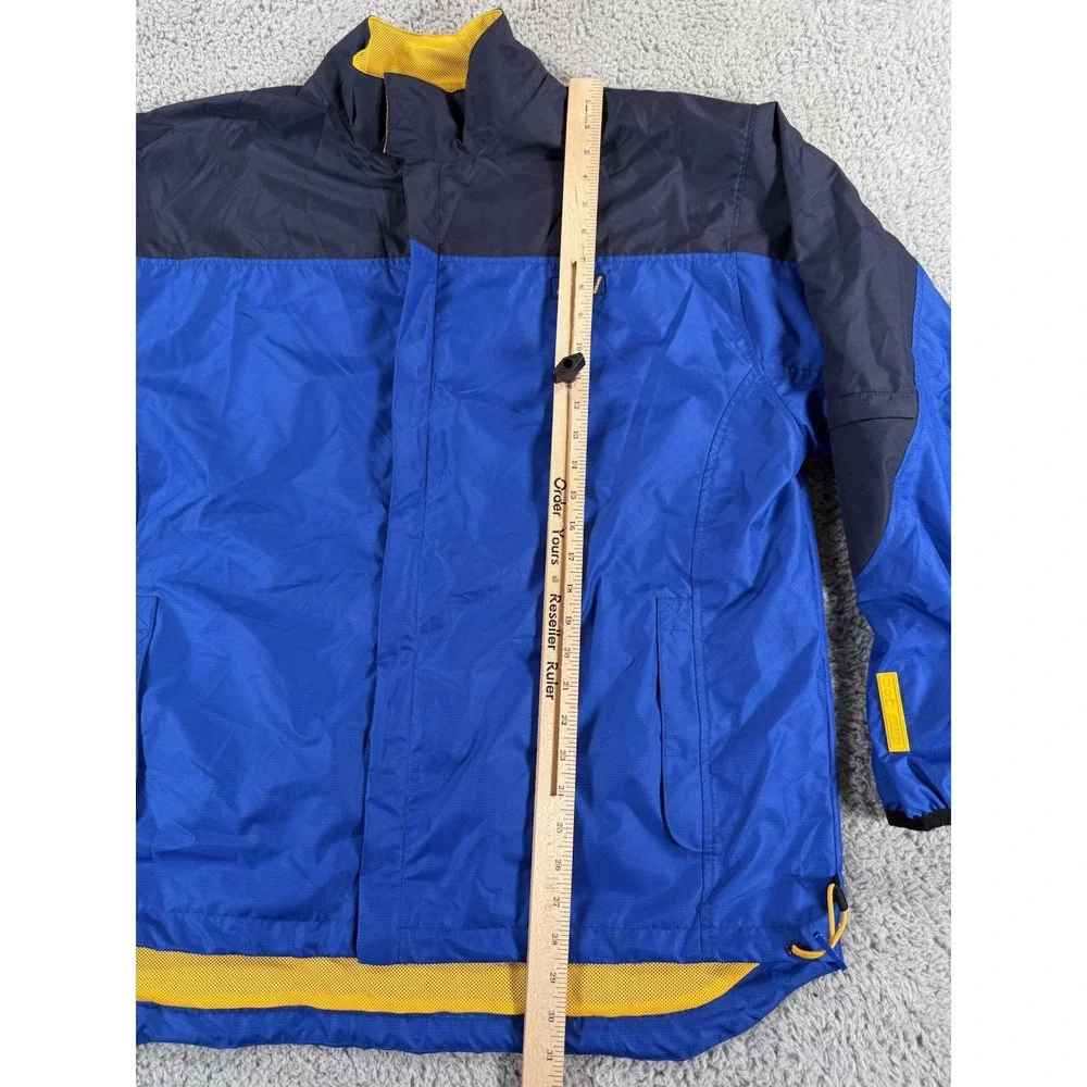 Vintage Starter Windbreaker Jacket Mens Large Blue‎ Lightweight Full Zip Lined